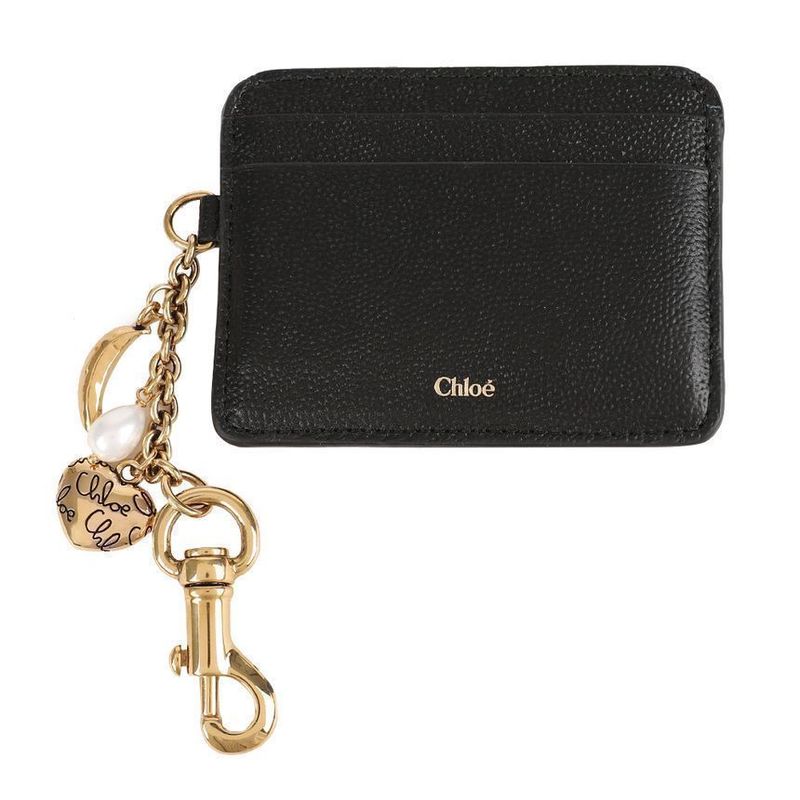 Grained Leather Card Holder